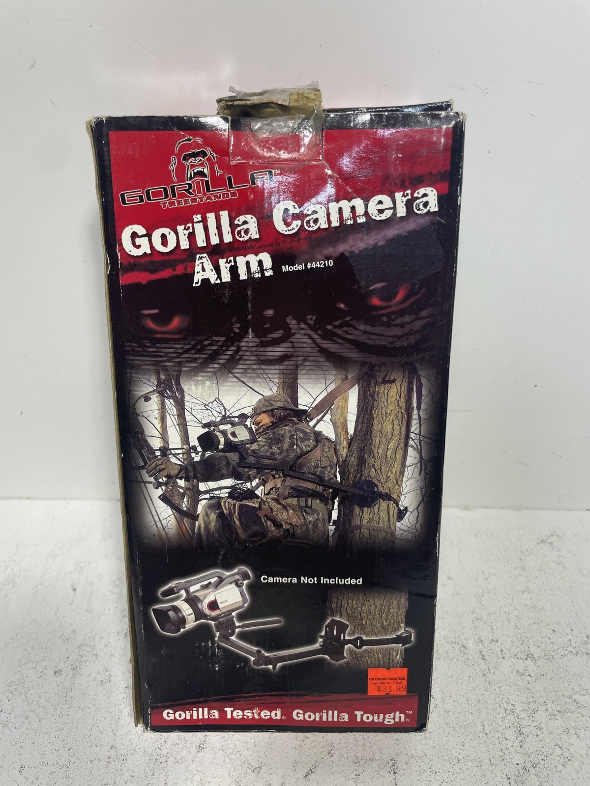 Gorilla Treestands Camera Arm Model 44210 NEW IN OPENED DAMAGED BOX