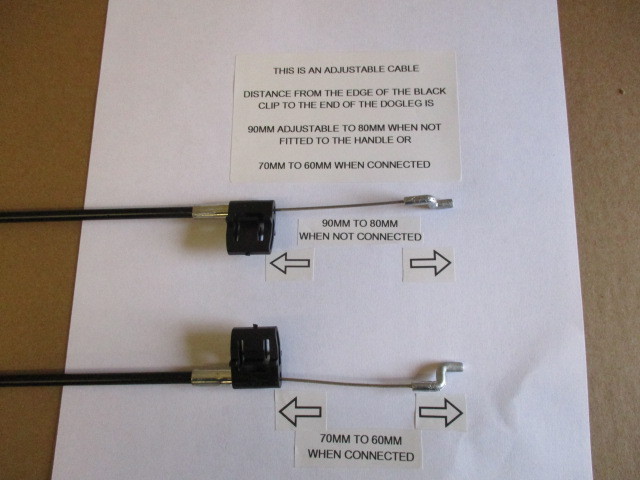 RECLINER SOFA AND CHAIR ADJUSTABLE REPLACEMENT CABLE RW20S - NS