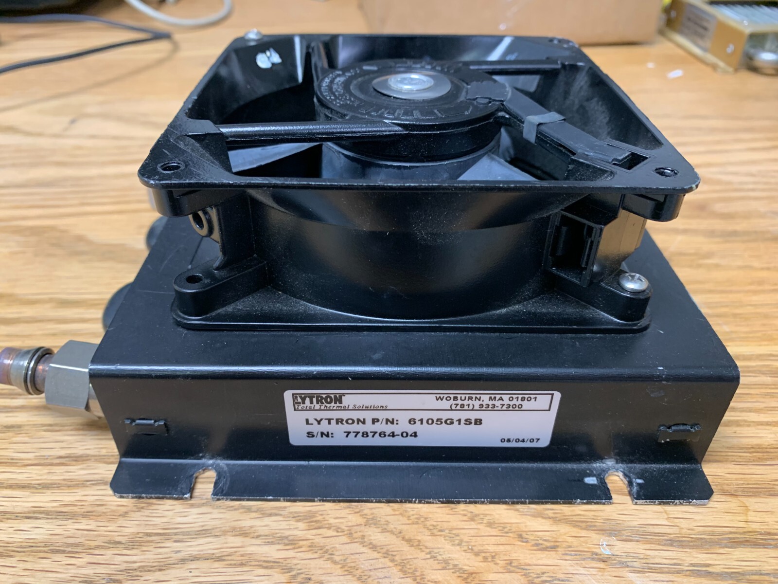 Aavid-Boyd Lytron 6105G1SB, Copper Tube-Fin Heat Exchanger, SeQual 9017-SEQ