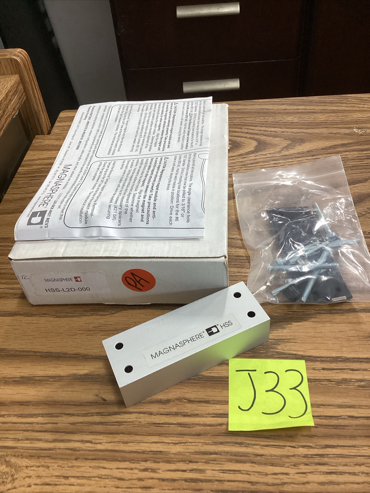 Magnasphere HSS-L2D-000 Dual NC Alarm Contacts (MISSING PARTS) 🟠
