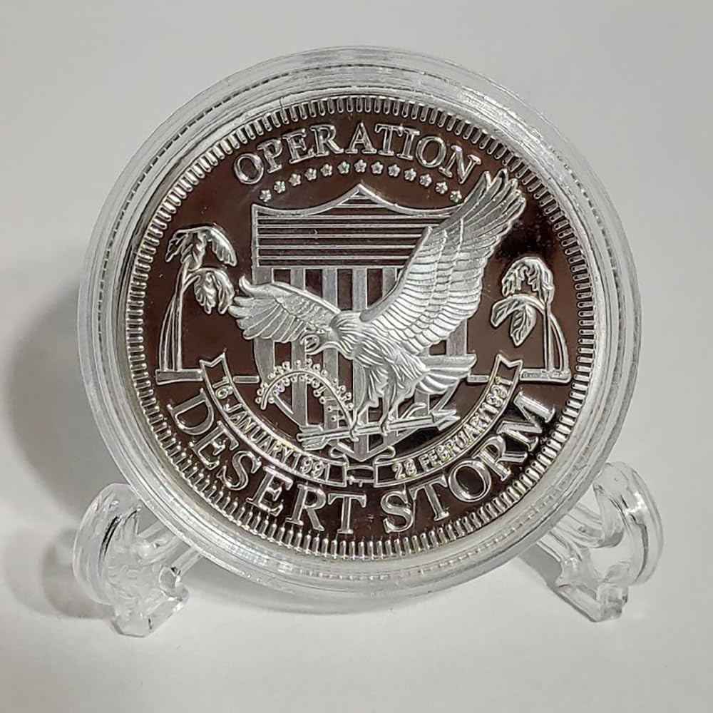 1990-1991 Operation Desert Storm Veteran Kuwait War Commemorative Challenge Coi