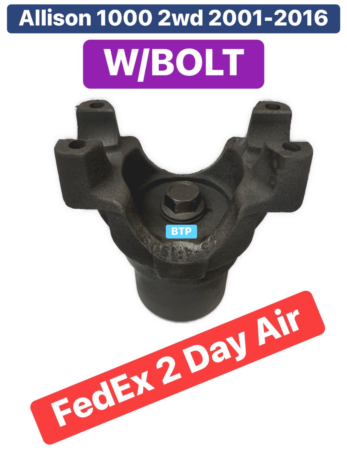 ALLISON LCT 1000 BOLT ON 1.790″ X 34 SPLINE TRANSMISSION END YOKE 01-16 W/BOLT
