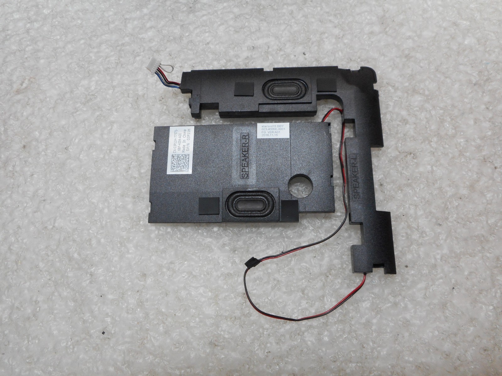 NEW DELL SPINSPIRON 15 7569 RIGHT & LEFT SPEAKER SET BIA01 3P11H 023.4009E.0001