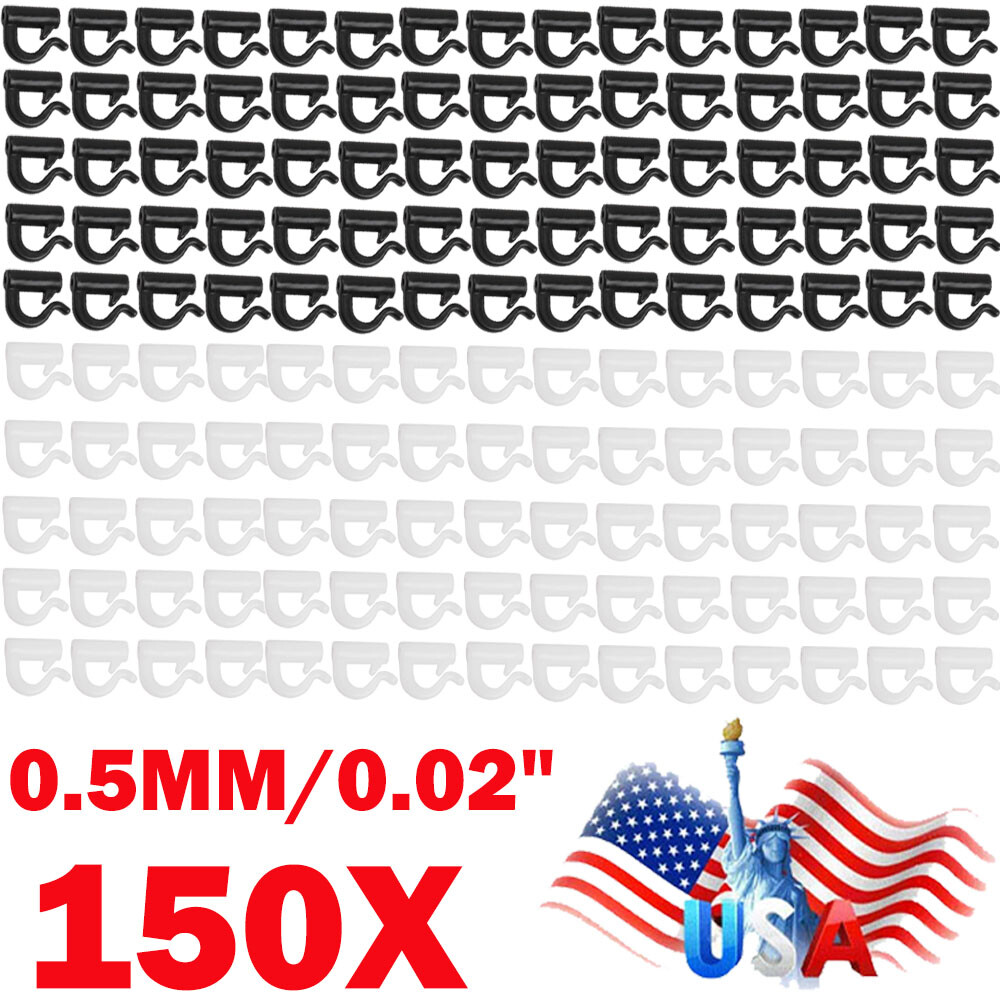 150x Fast Change Spinner Clevis Plastic Fishing Clevis Crawler Harness Clevis