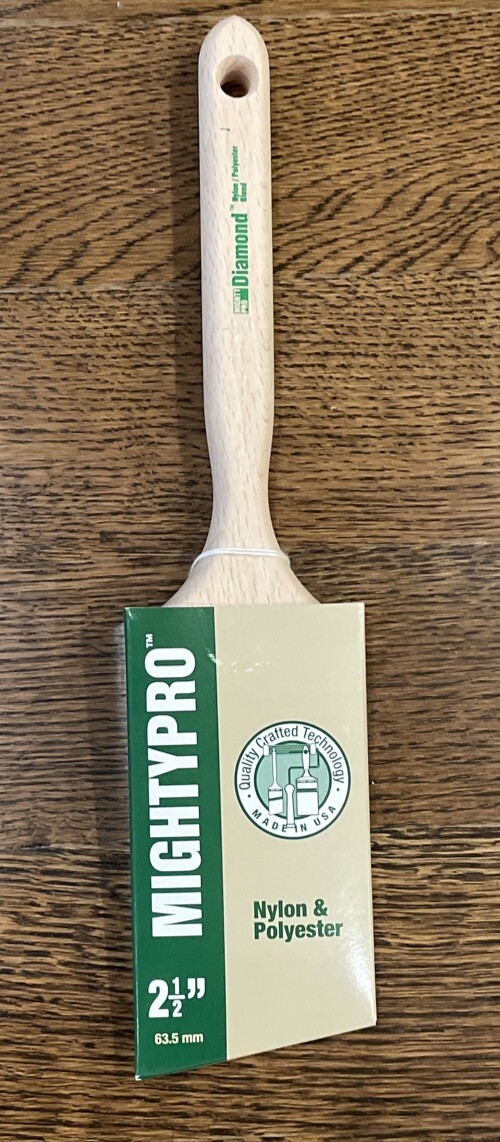 Mighty Pro Diamond 2.5” Brush - Nylon & Polyester
