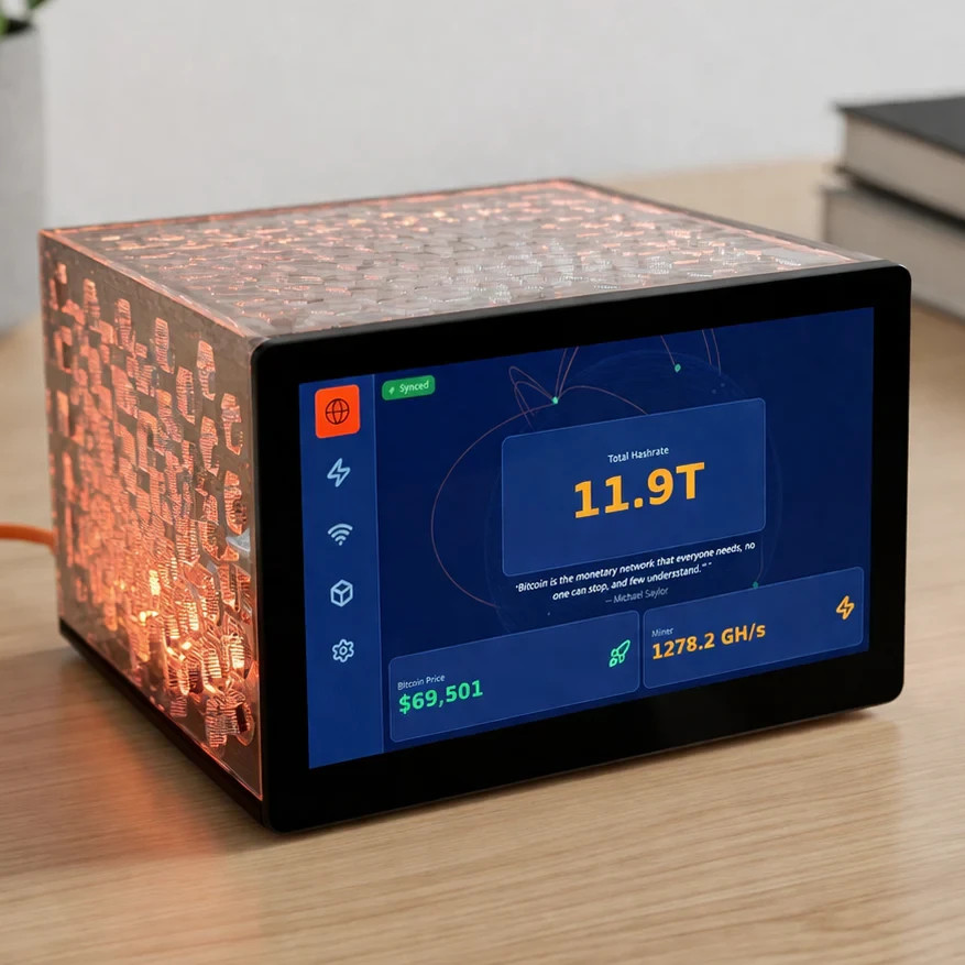 Bitcoin Merch® - MARS LANDER 3 All-In-One Lottery Miner & Full Node