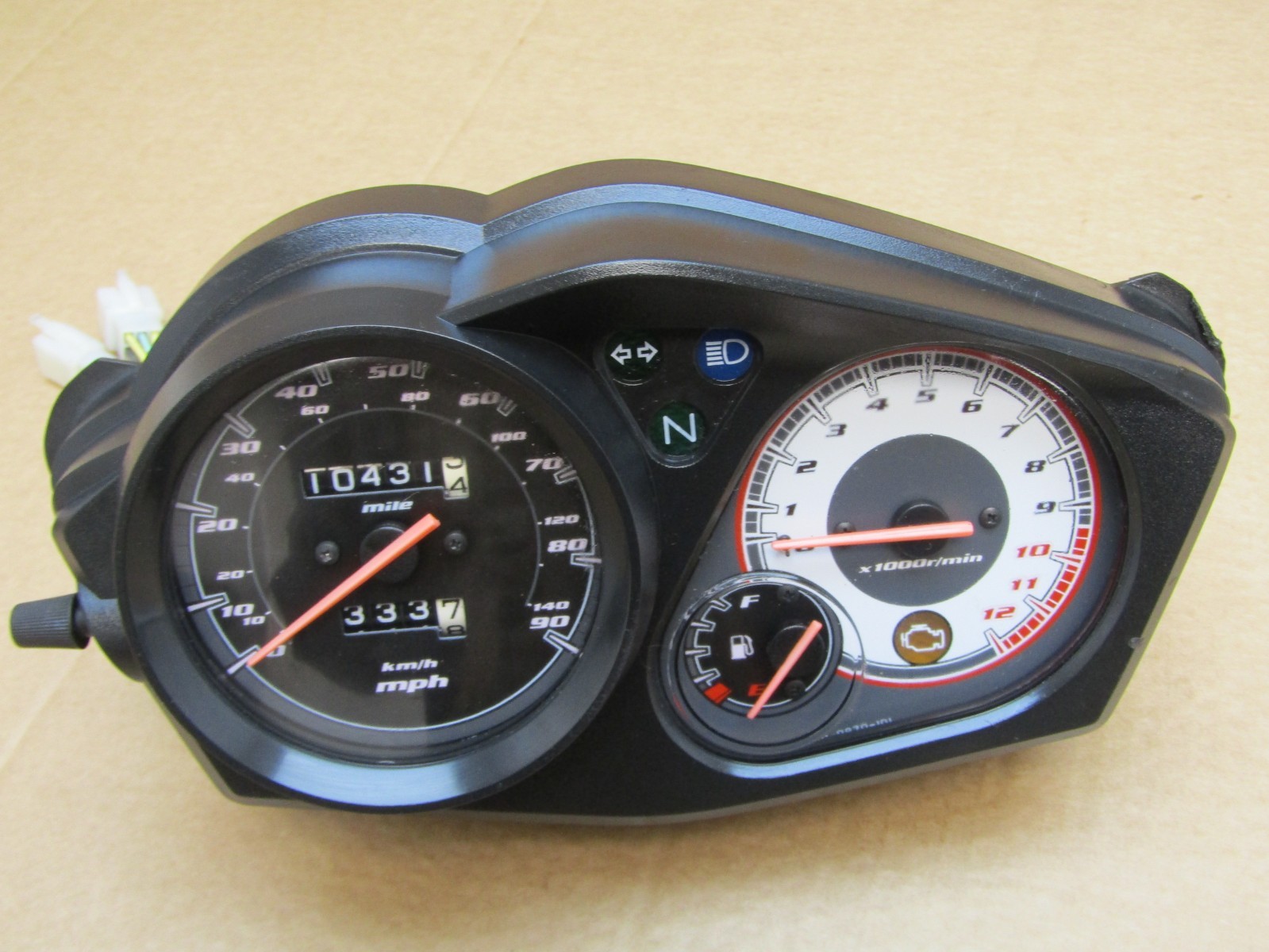Honda CBF 125 M-D 2013 10,431 miles instrument clocks (15154)