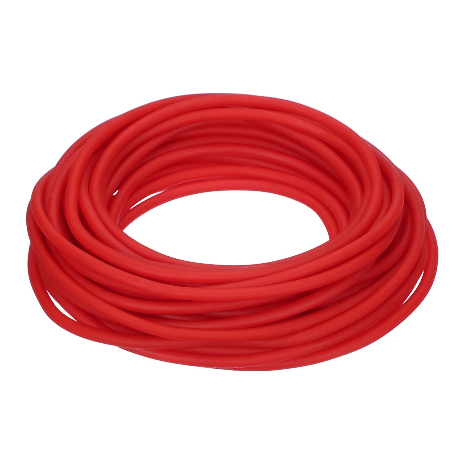 Natural Latex Rubber Band, 32.8FT Slingshots Band 0.16"x0.08"(ODxID) (Red)