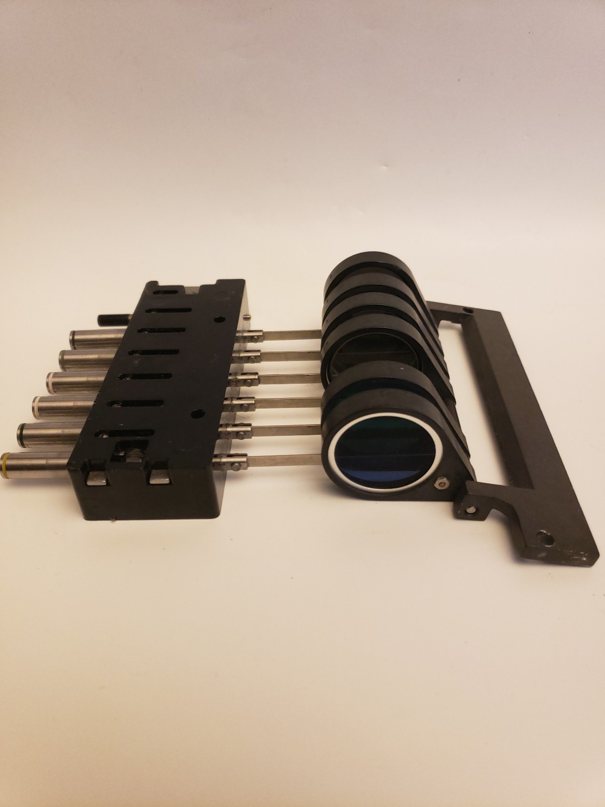 Carl Zeiss Microscope Filter Mechanism with Full filter set