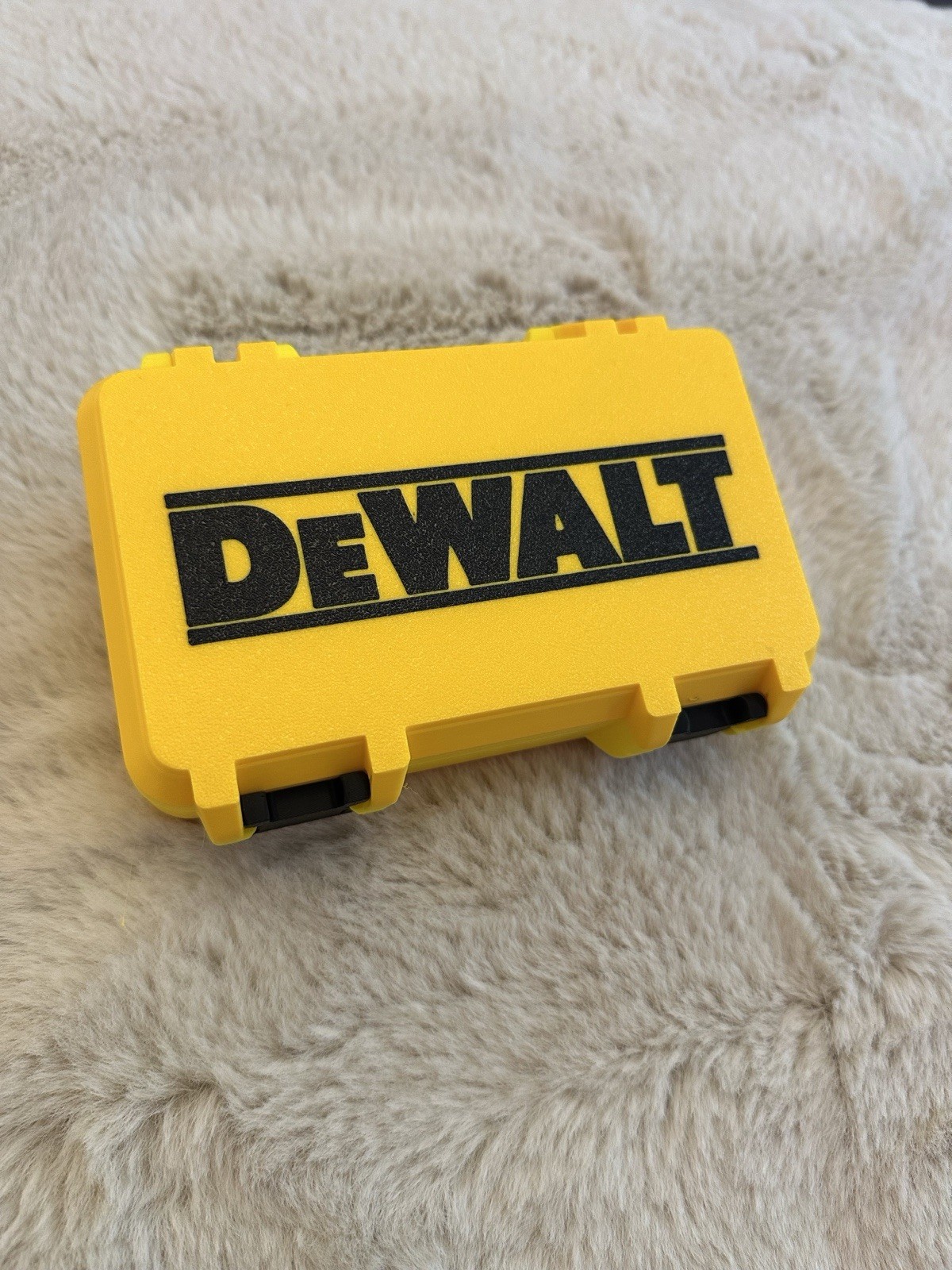 Dewalt Container – 6.25” x 4.5” Latching Screw & Parts Storage Box 3D Printed