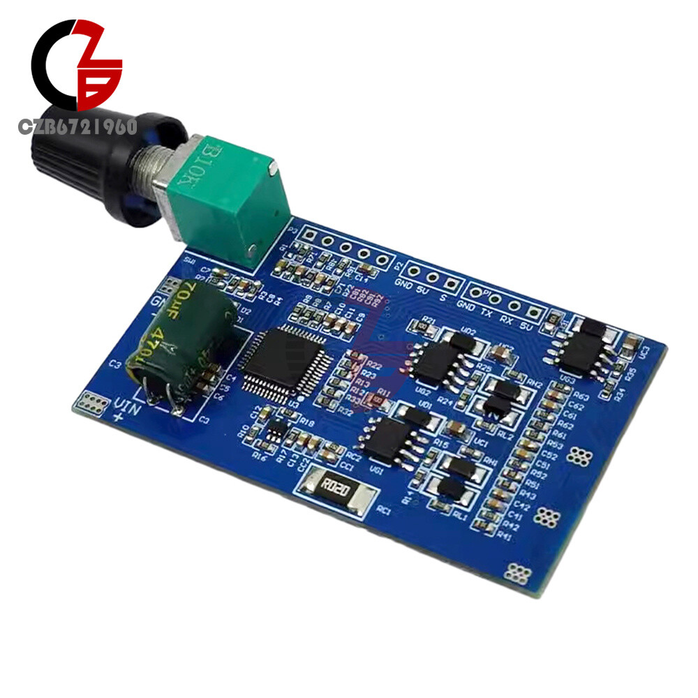 3-Phase Brushless Motor ESC Speed Controller Module W/ Hall DC12-24V 10A STC32G