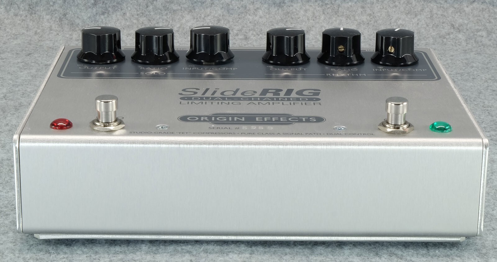 Large Format Origin Effects Sliderig Dual-Chained Limiting Amplifier Compressor