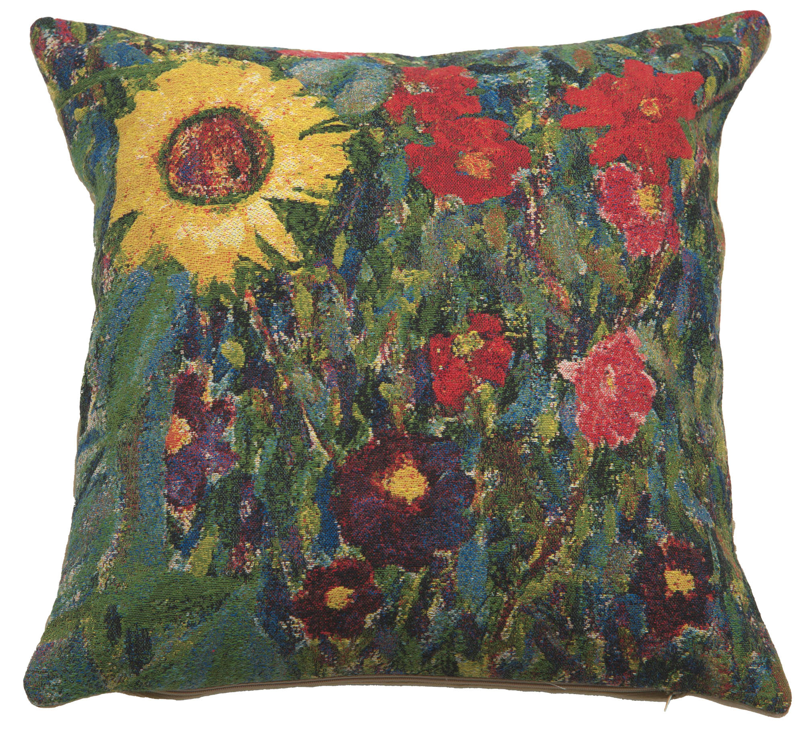 Country Garden B by Klimt European Cushion Cover Belgian Throw Pillow 18x18 in
