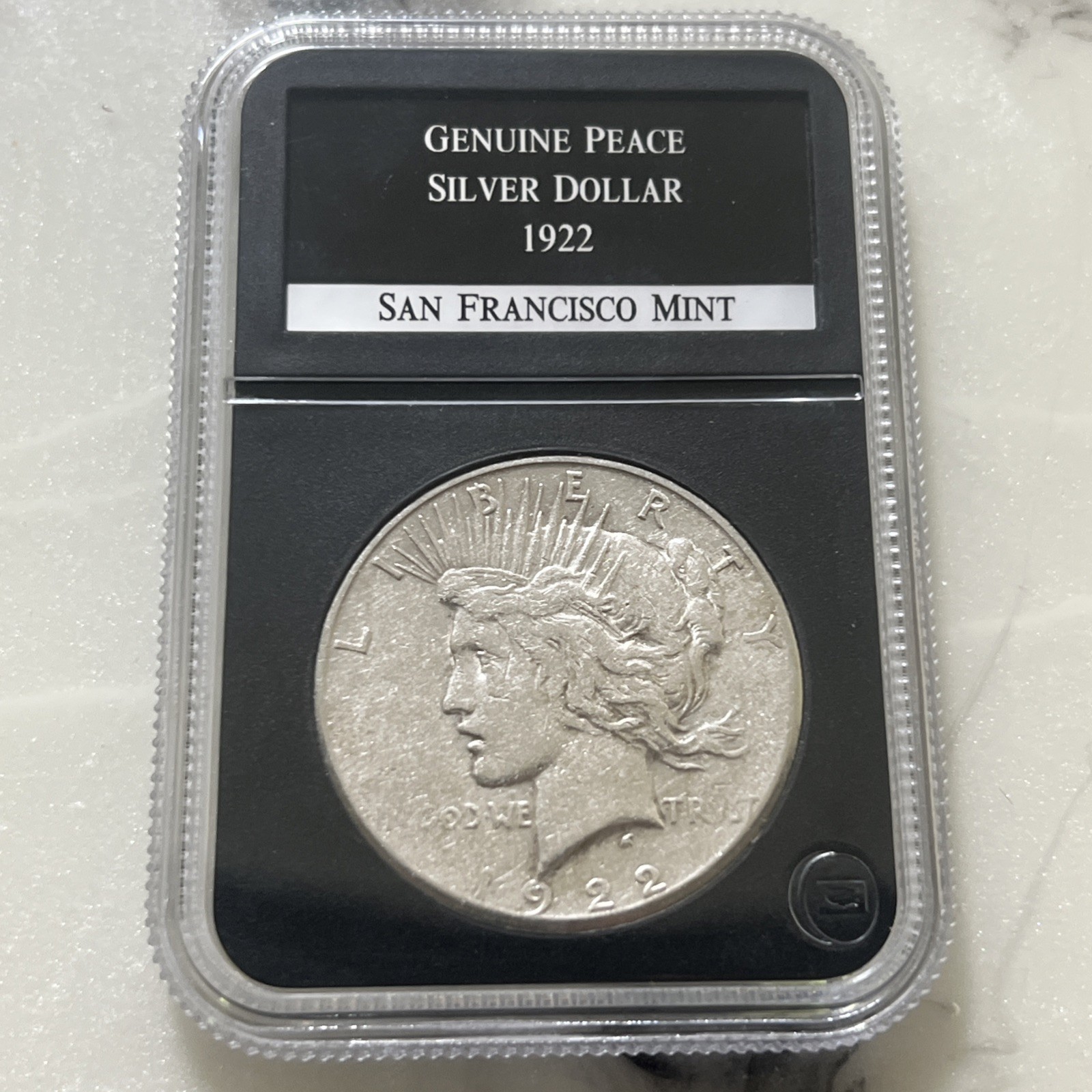 1922 S  Silver Peace Dollar Sealed PCS Package Liberty Eagle