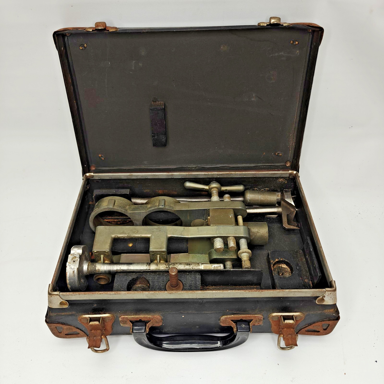 Vintage Westlock Door Lock Installation Jig Kit No. with Case