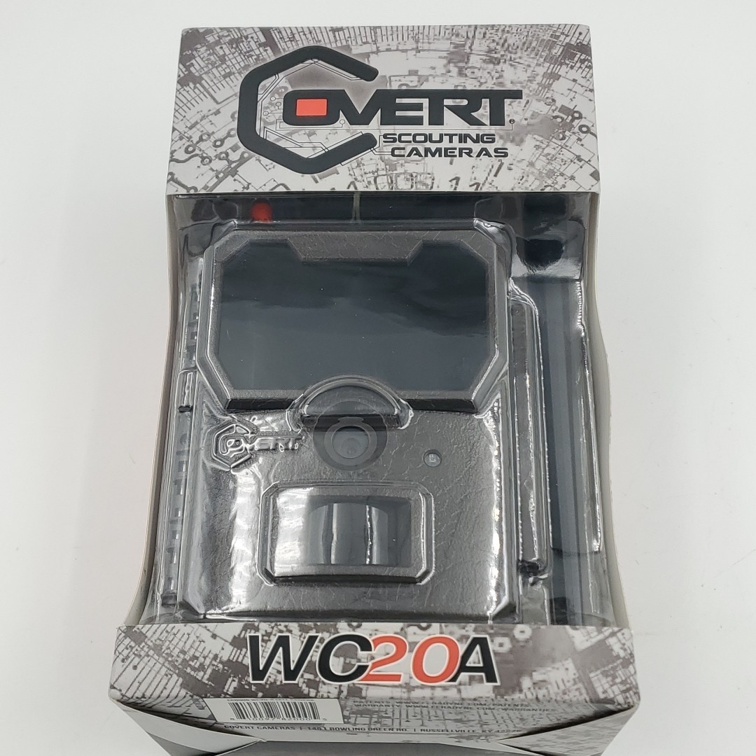 COVERT WC20-A Cellular Trail Camera - Brown, NEW IN BOX, ATT Damaged Box