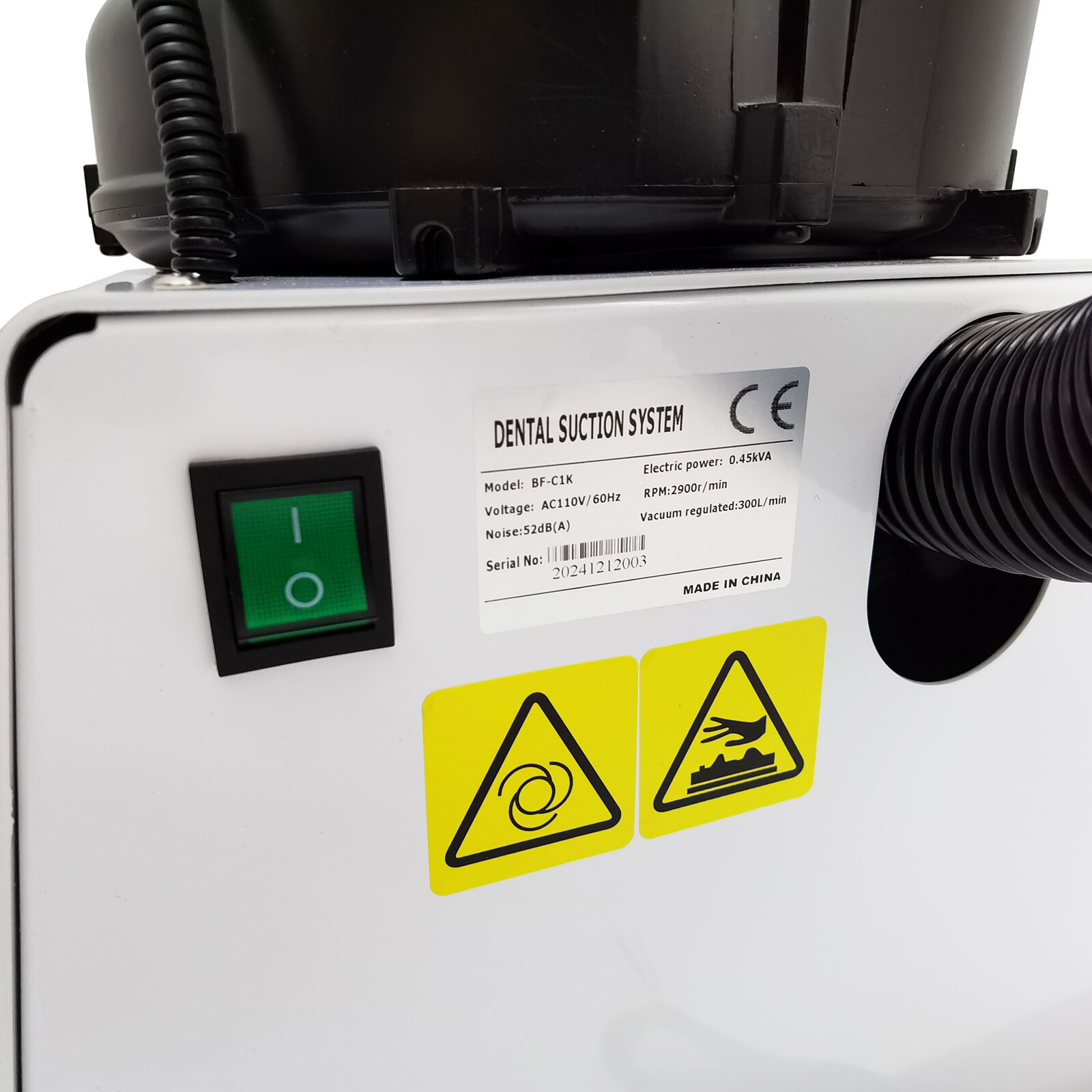 Suction Pump System 110V Electric Vacuum Machine High-volume Evacuation 310L/min