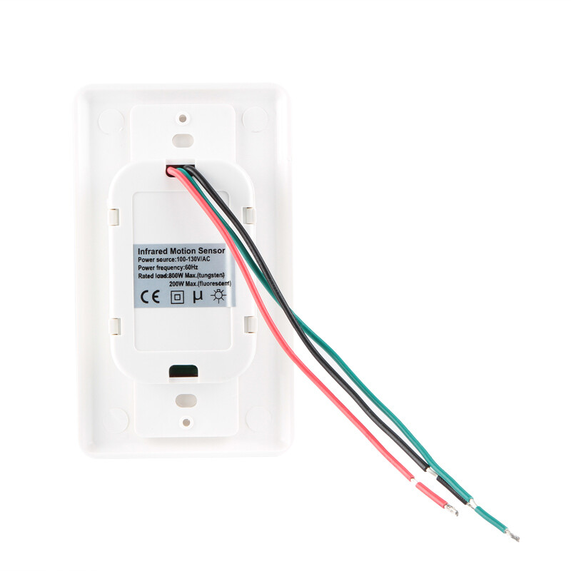 110V Automatic PIR Occupancy Motion Sensor Light Switch Auto On/Off Infrared