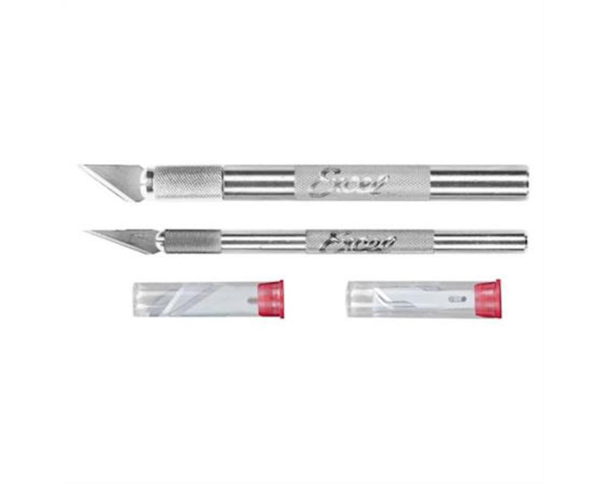 Excel K1 & K2 Hobby Knives Set w/10 Blades [EXL19062]