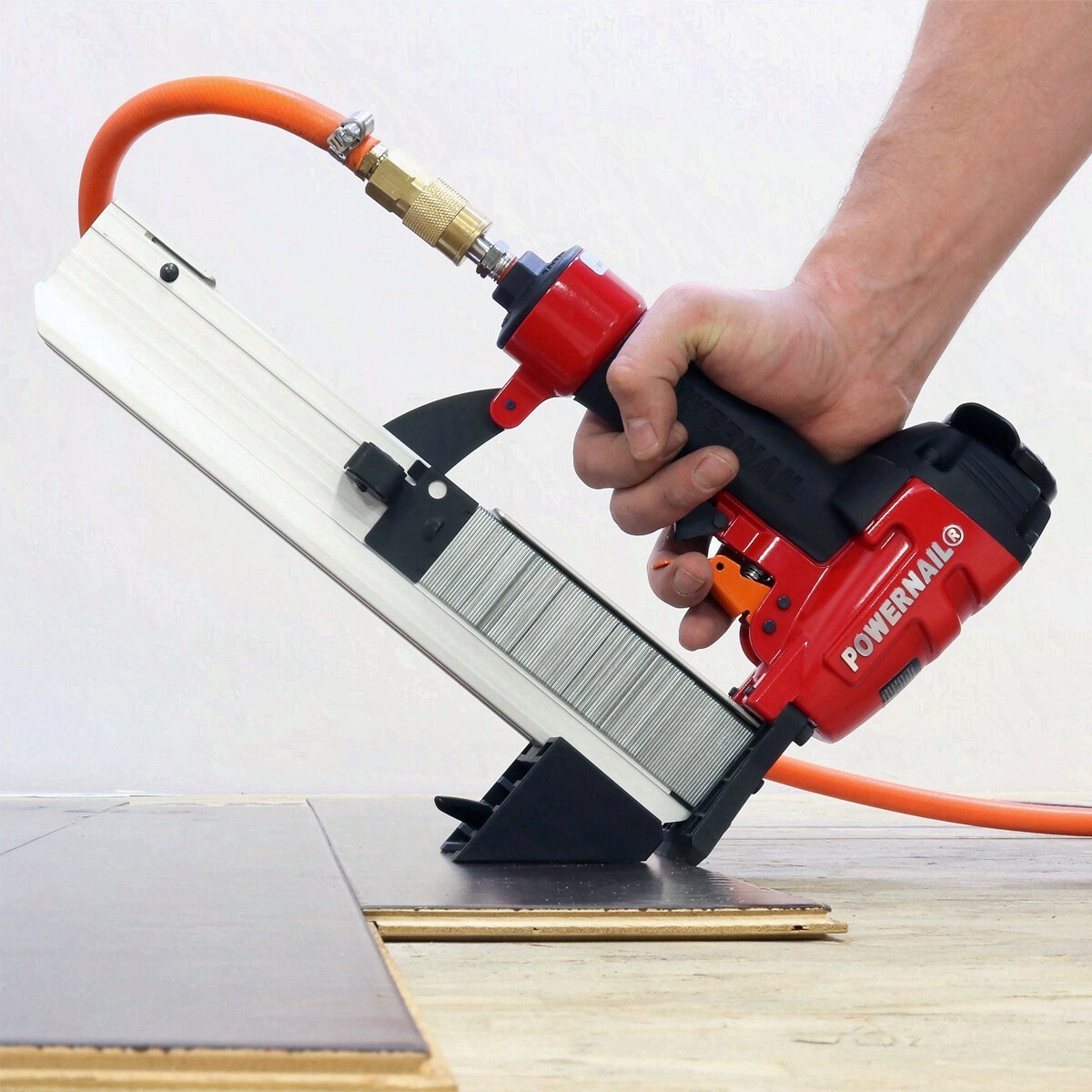 Powernail 1845F Pneumatic Trigger-Pull 18 Gauge Engineered Flooring Stapler