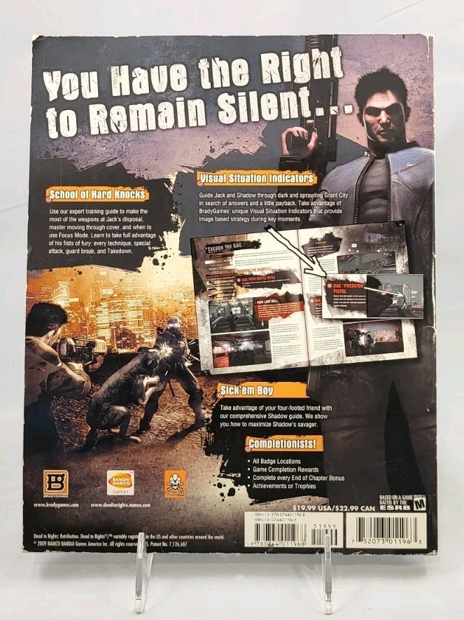 Dead to Rights: Retribution - Strategy Guide (BradyGames)