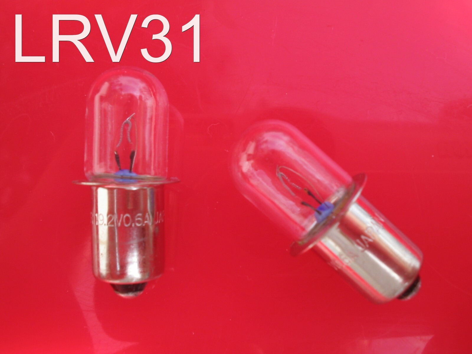 (2) CRAFTSMAN 19.2 v VOLT Flashlight / Worklight Replacement XENON Bulb 19v