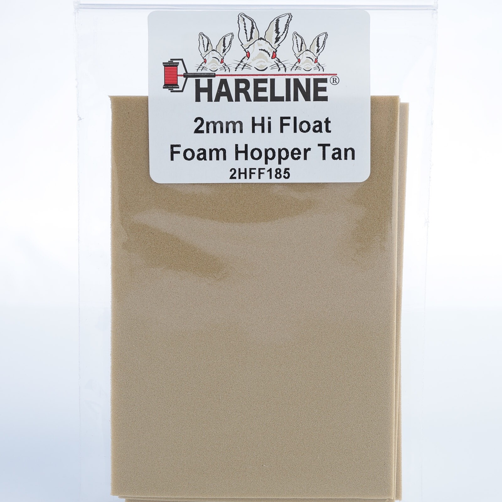 Hareline Hi Float Foam - 2mm - Tan