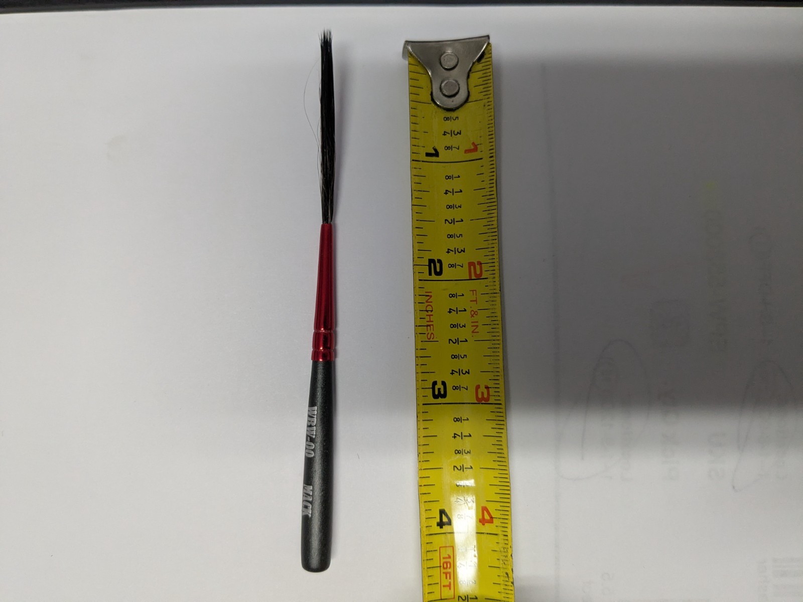 Andrew Mack Wizard Black Widow Scroll Striper Sizes 000, 00, 0, 1, 2 Set WBW