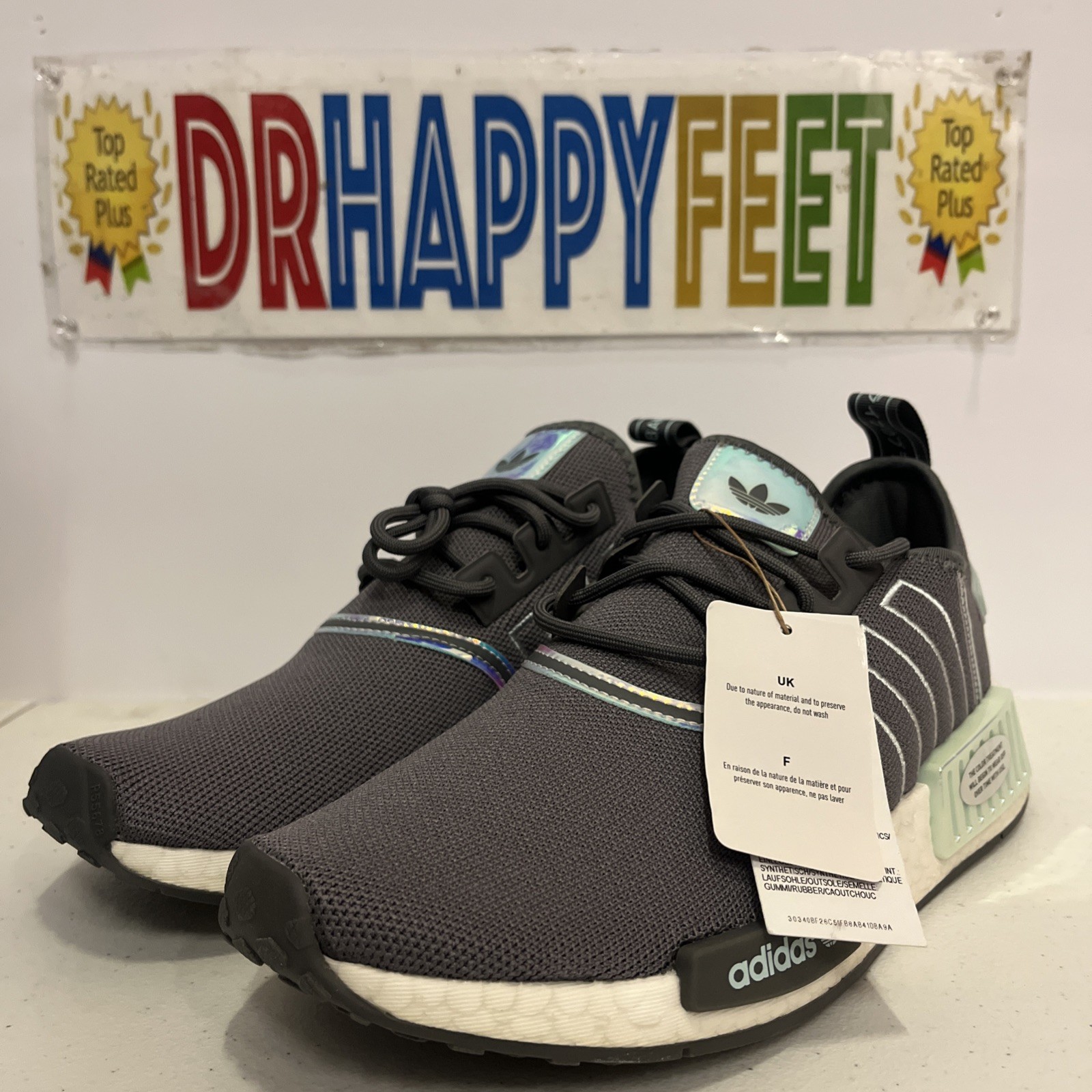 Adidas Originals NMD_R1 Women's Casual Shoes Gray GW9472 New
