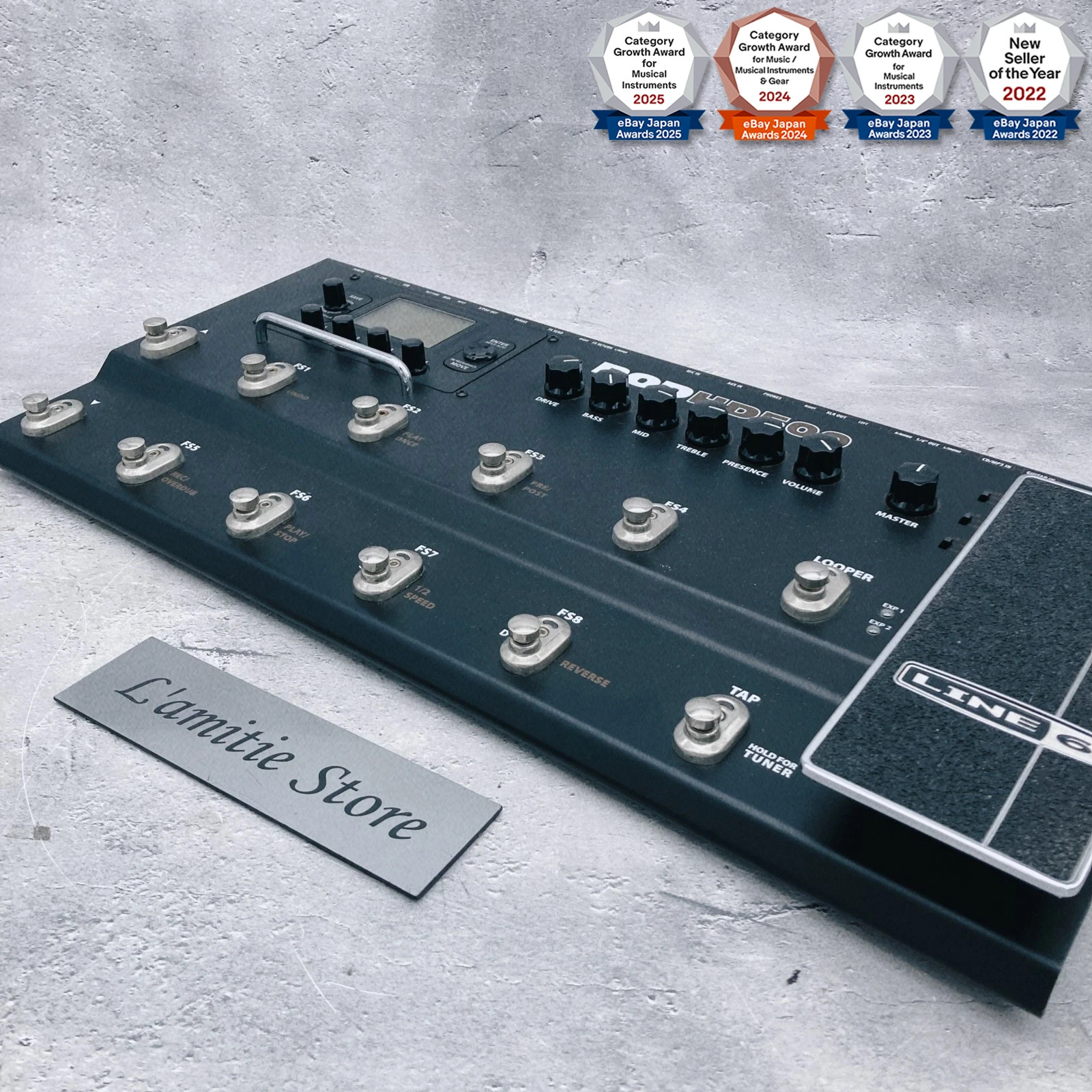 Line 6 POD HD500 Guitar Multi-Effects Processor Amp Modeling XLR PODHD500 HD 500