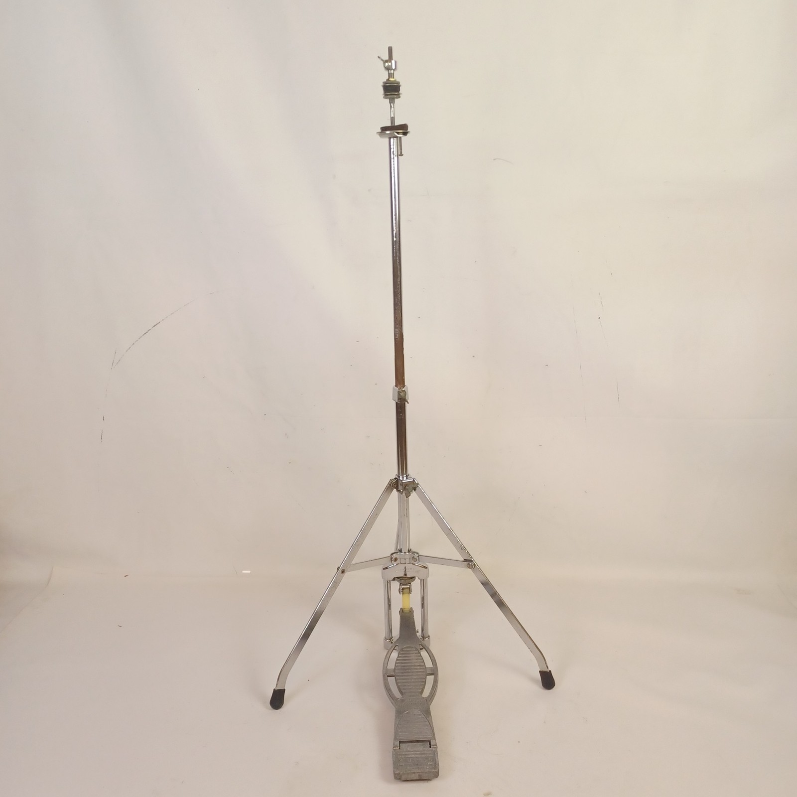 Ludwig 60s#1124"Big Beat" Hi-Hat Stand Tripod Base+Pedal Spur-Lok Vintage Cymbal