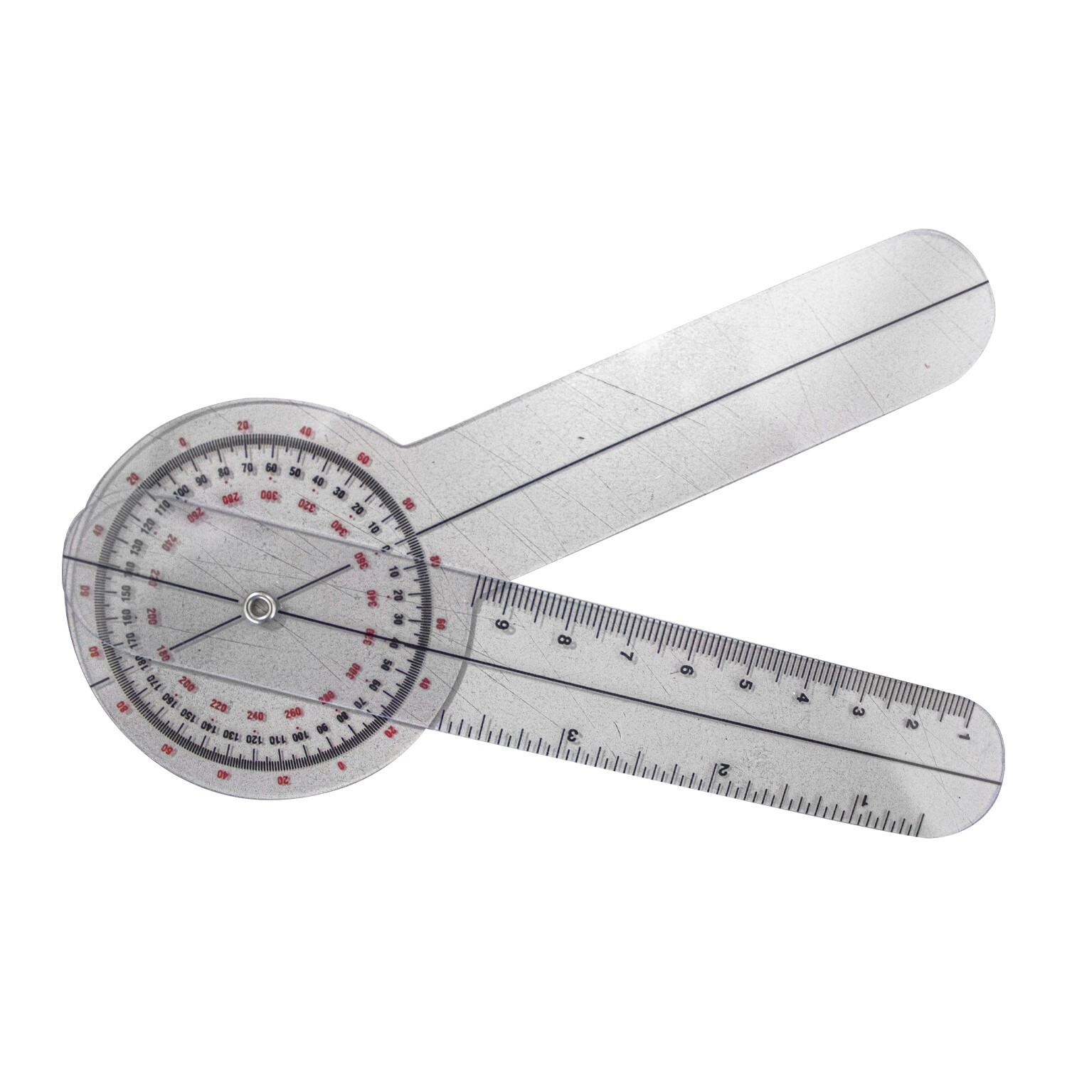 Baseline HiRes Goniometer 6  Plastic 360 Degree