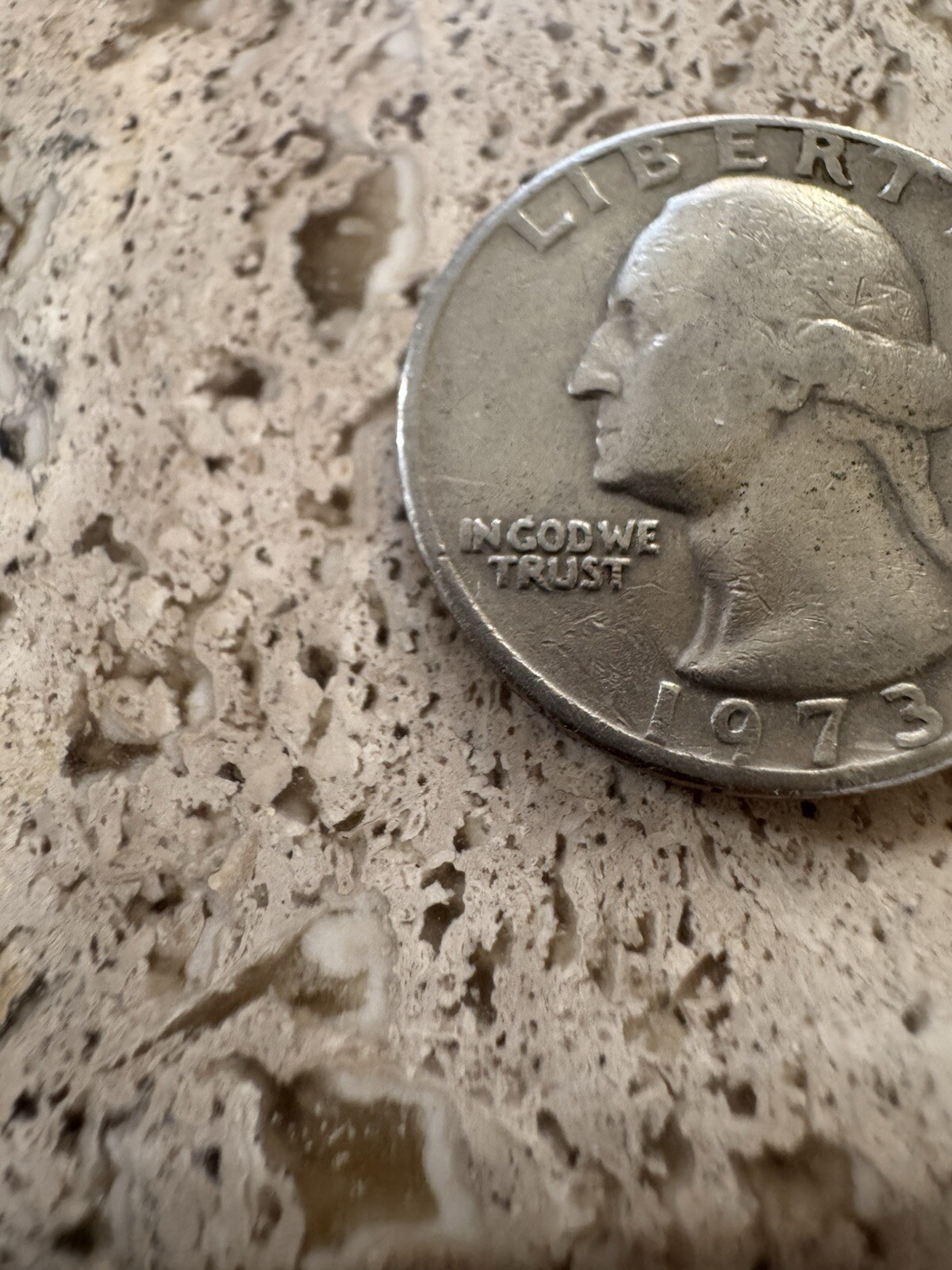 1973 D Washington Quarter Errors Filled D