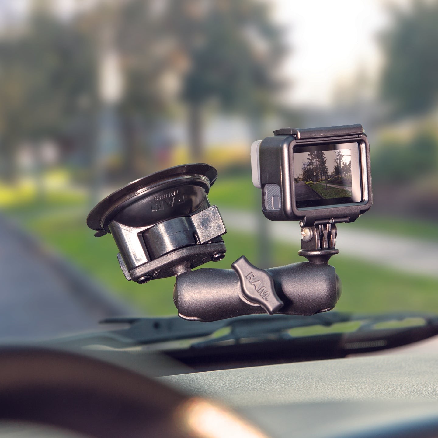 RAP-B-224-1U RAM Twist-Lock Composite Suction Cup Base wit...