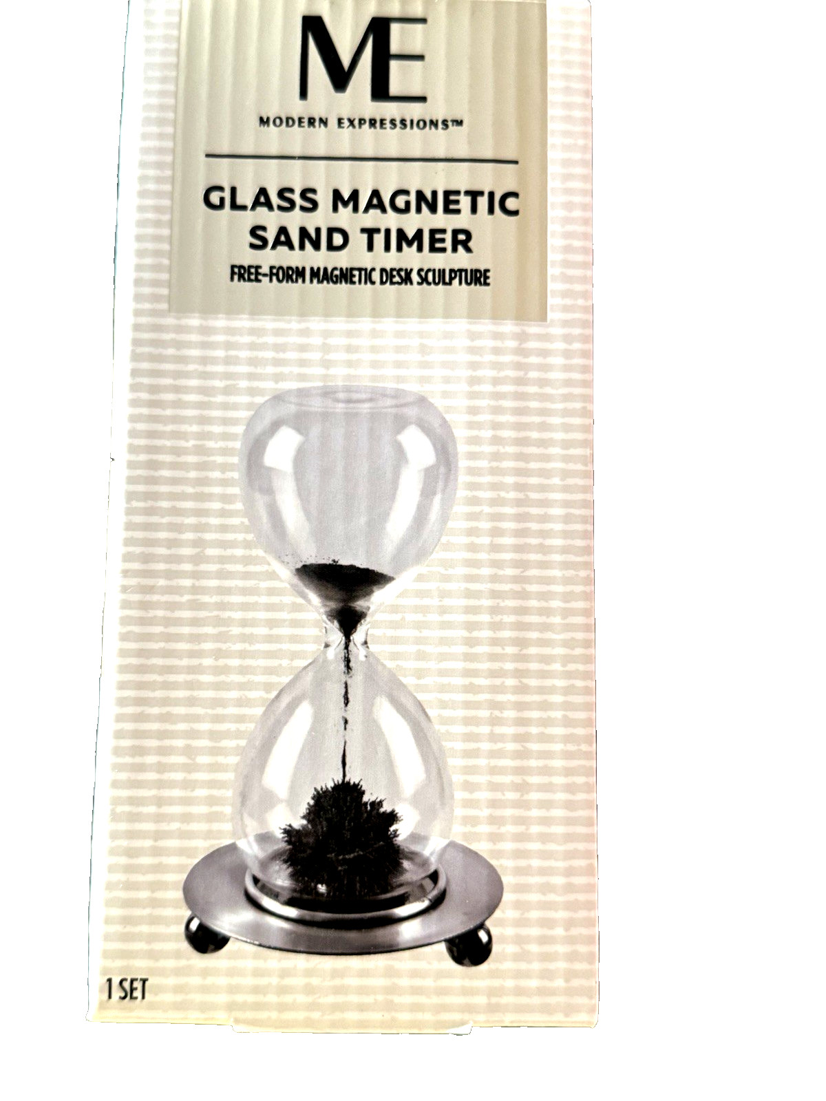 Modern ExpressionsHourglass Magnetic Sand Timer Decoration Sculpture Desk Office