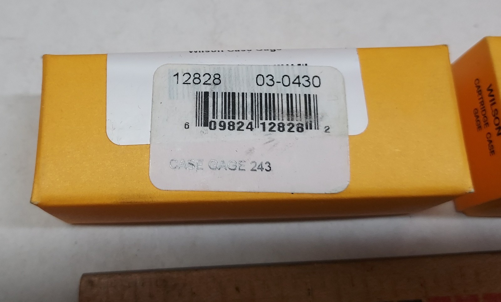 Wilson Case Gage CG: 243 Win. CG