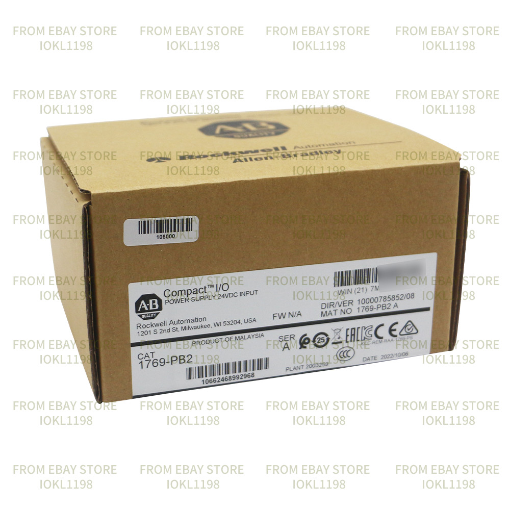 Allen-Bradley 1769-PB2 CompactLogix DC 2A/0.8A Power Supply New Factory AB