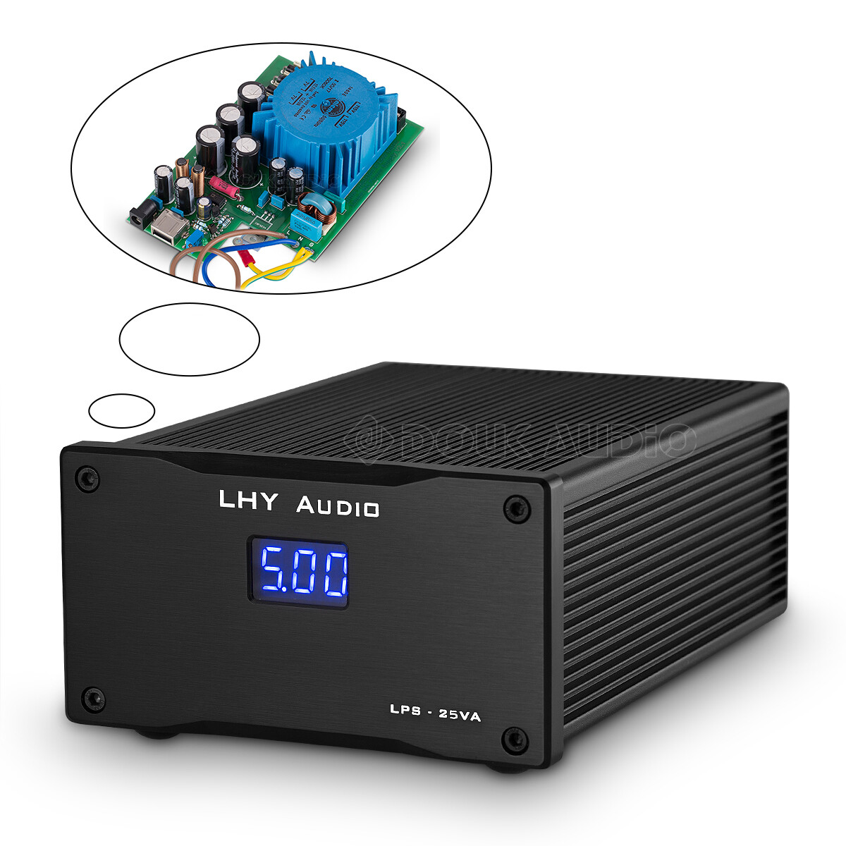 USB /DC 5V 25W Regulated Linear Power Supply for Digital Interface DAC Amplifier