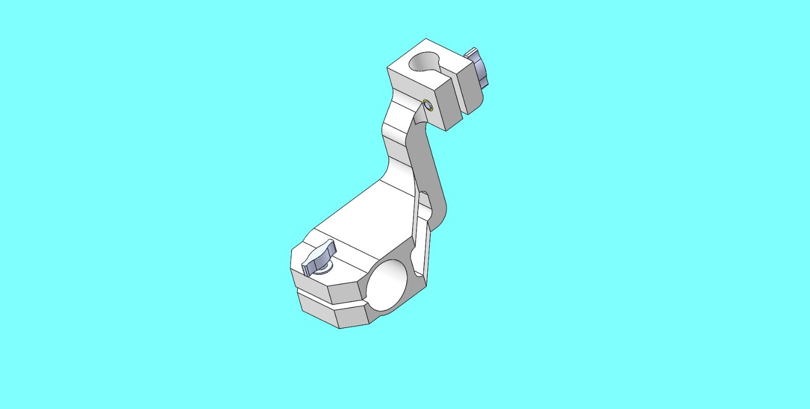 Electronic Drum 1 1/2 diameter Rack  Module Clamp