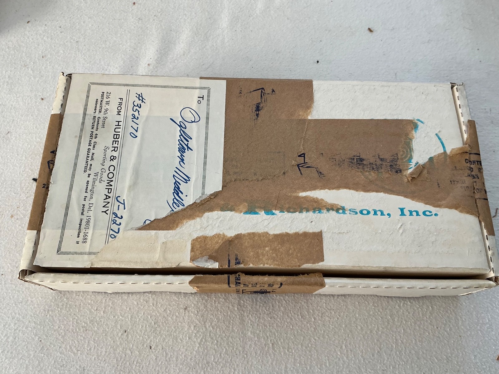 Harrington & Richardson H&R STR 22LR Revolver Factory Vtg Pistol Box **RARE**