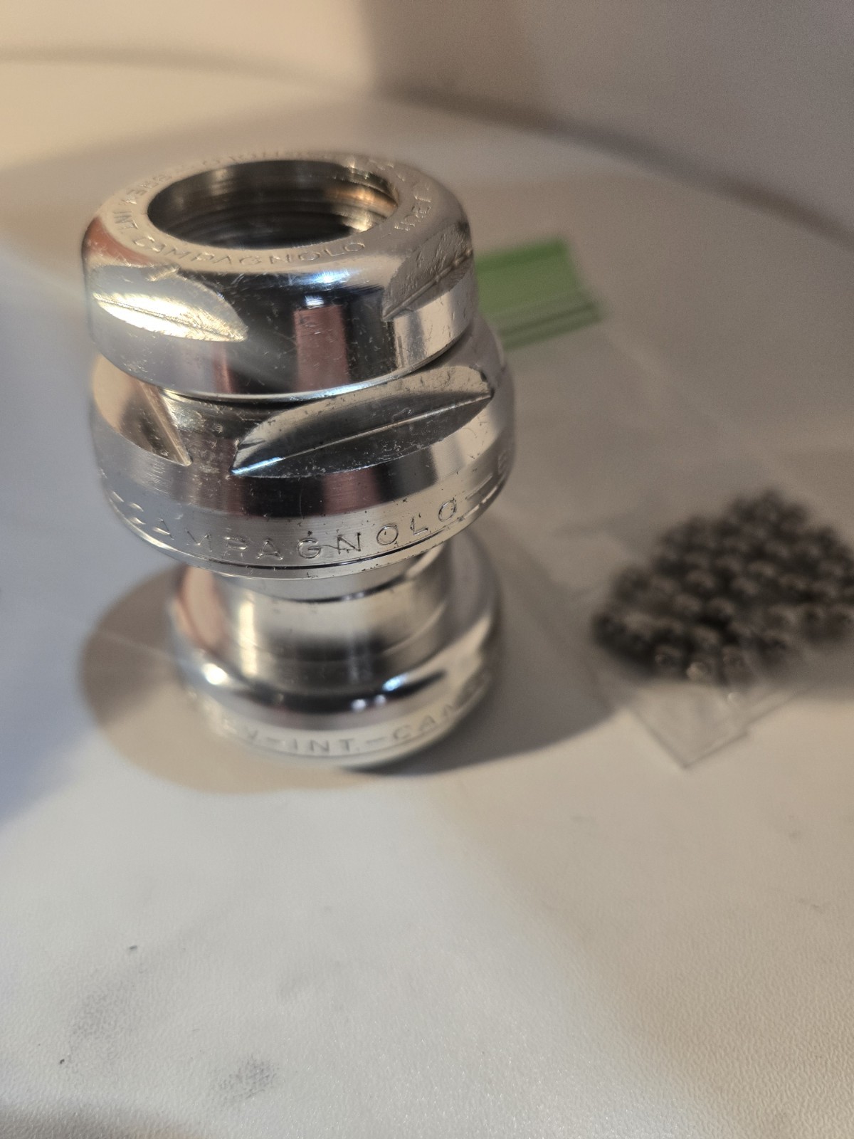 Campagnolo Athena 1" Threaded Headset - Used Nice Condition