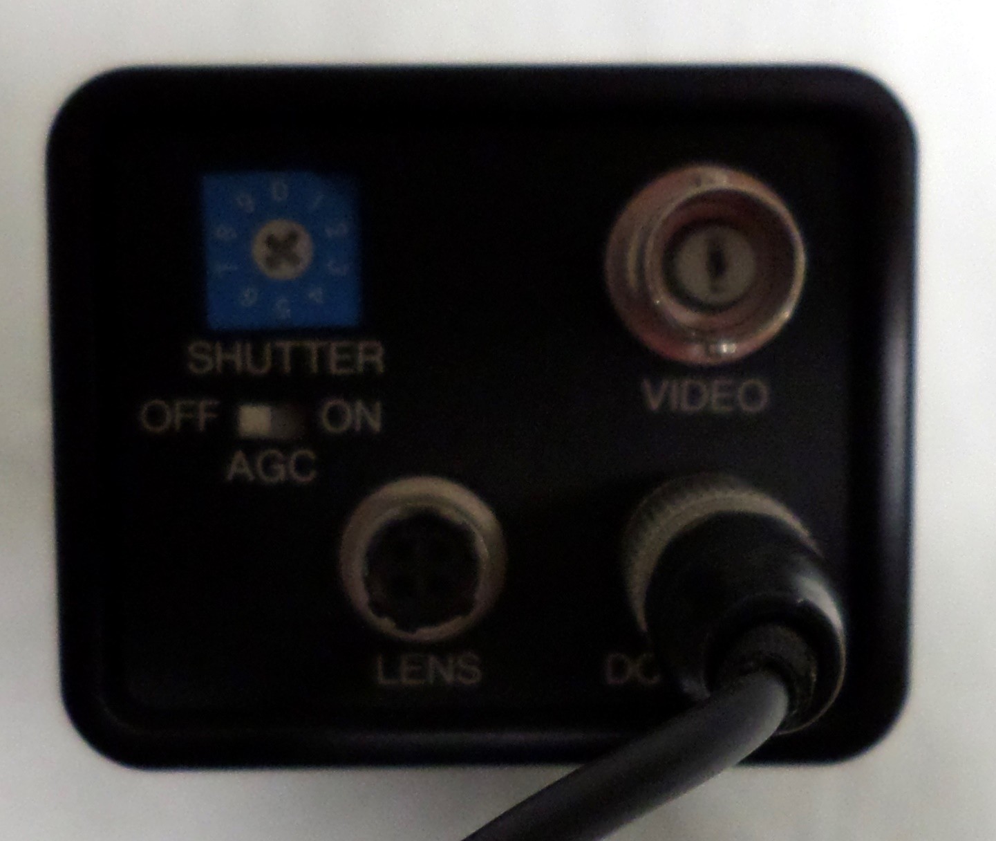 KONICA MODEL KS-30 MKII CCD CAMERA WITH POWER SUPPLY