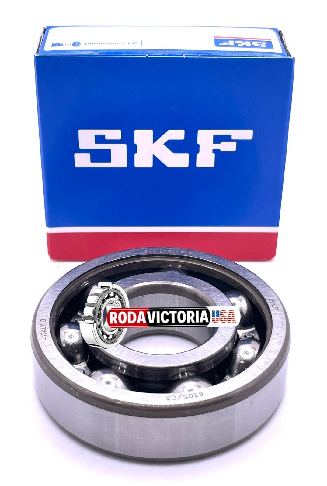 SKF 6004 C3 DEEP GROOVE BALL BEARING OPEN, NO SEALS 20x42x12 mm
