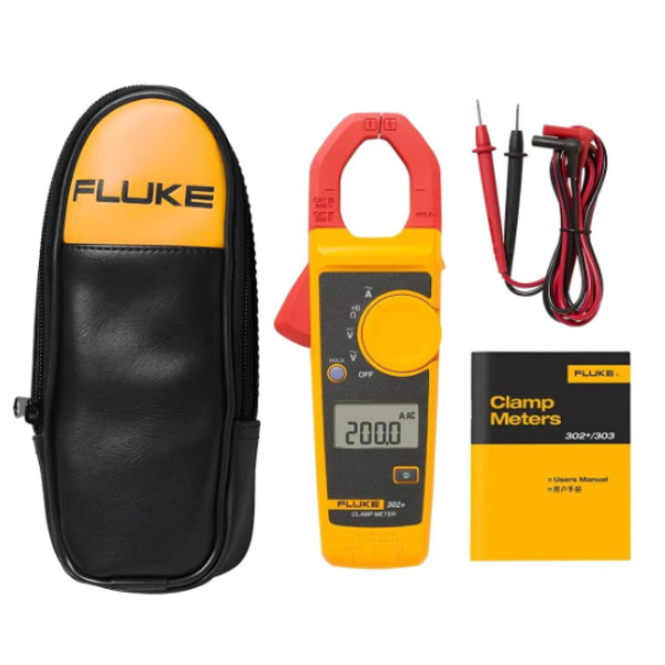 FLUKE 302 Clamp Meter AC400A Digital Multimeter Tester