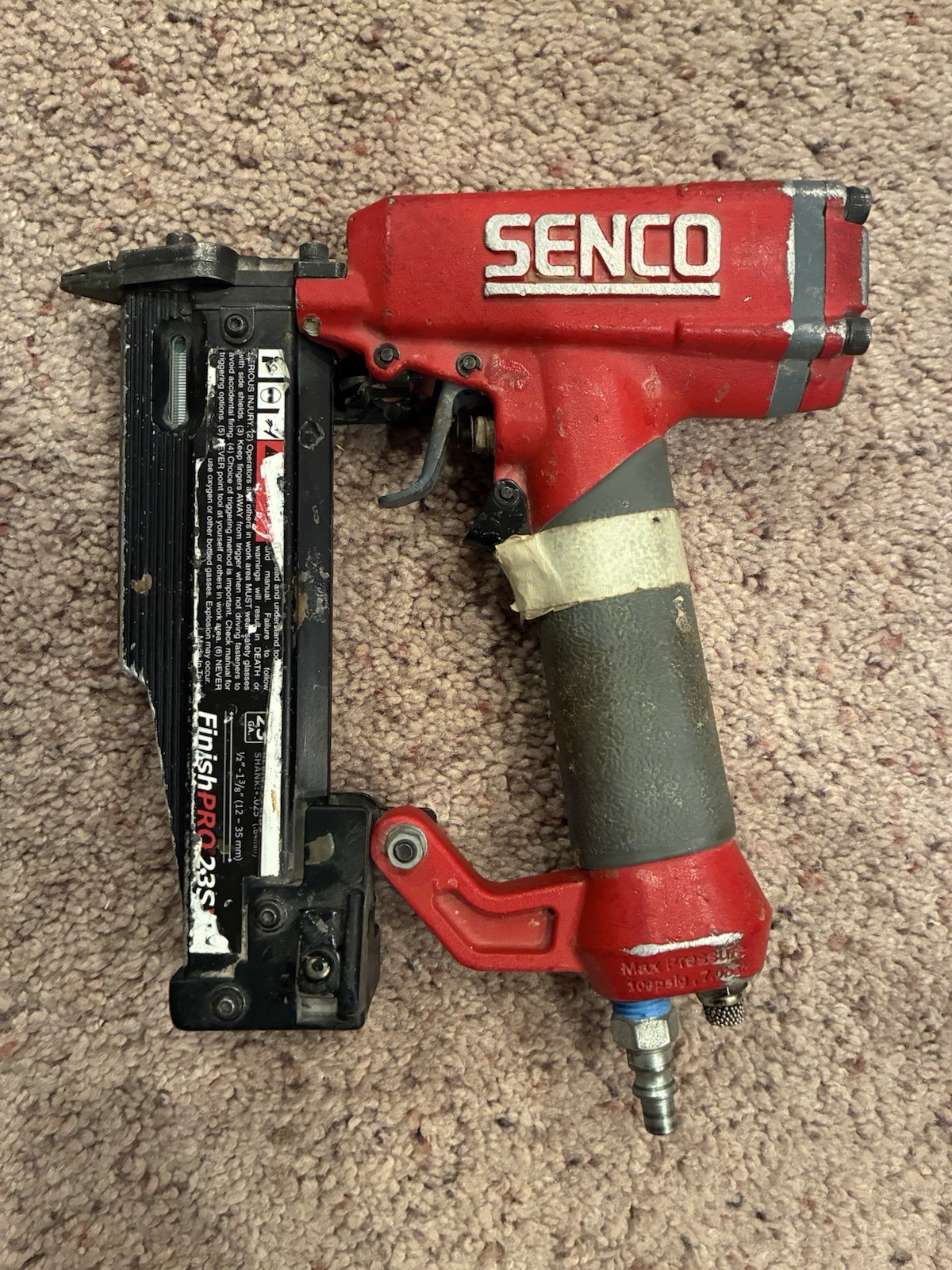 SENCO FinishPRO 23SXP Pneumatic Pin Nailer