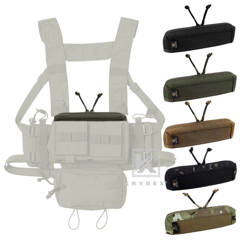 KRYDEX Top Standard Full Zipper Insert Cover for Chass Placard MK3 MK4 Chest Rig