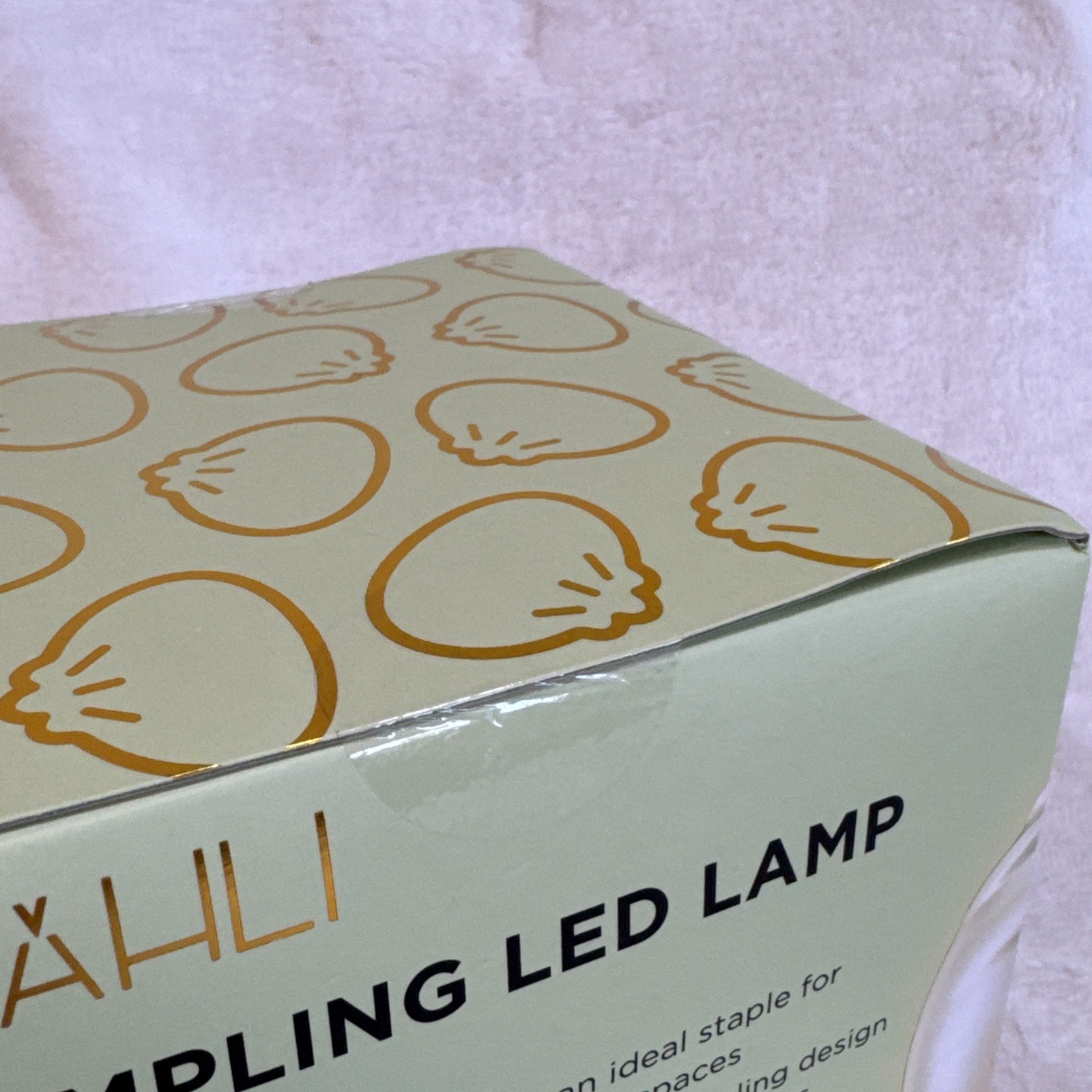 Mahli Dumpling LED Lamp Battery Powered Ambient Light Fun Functional Cute Decor