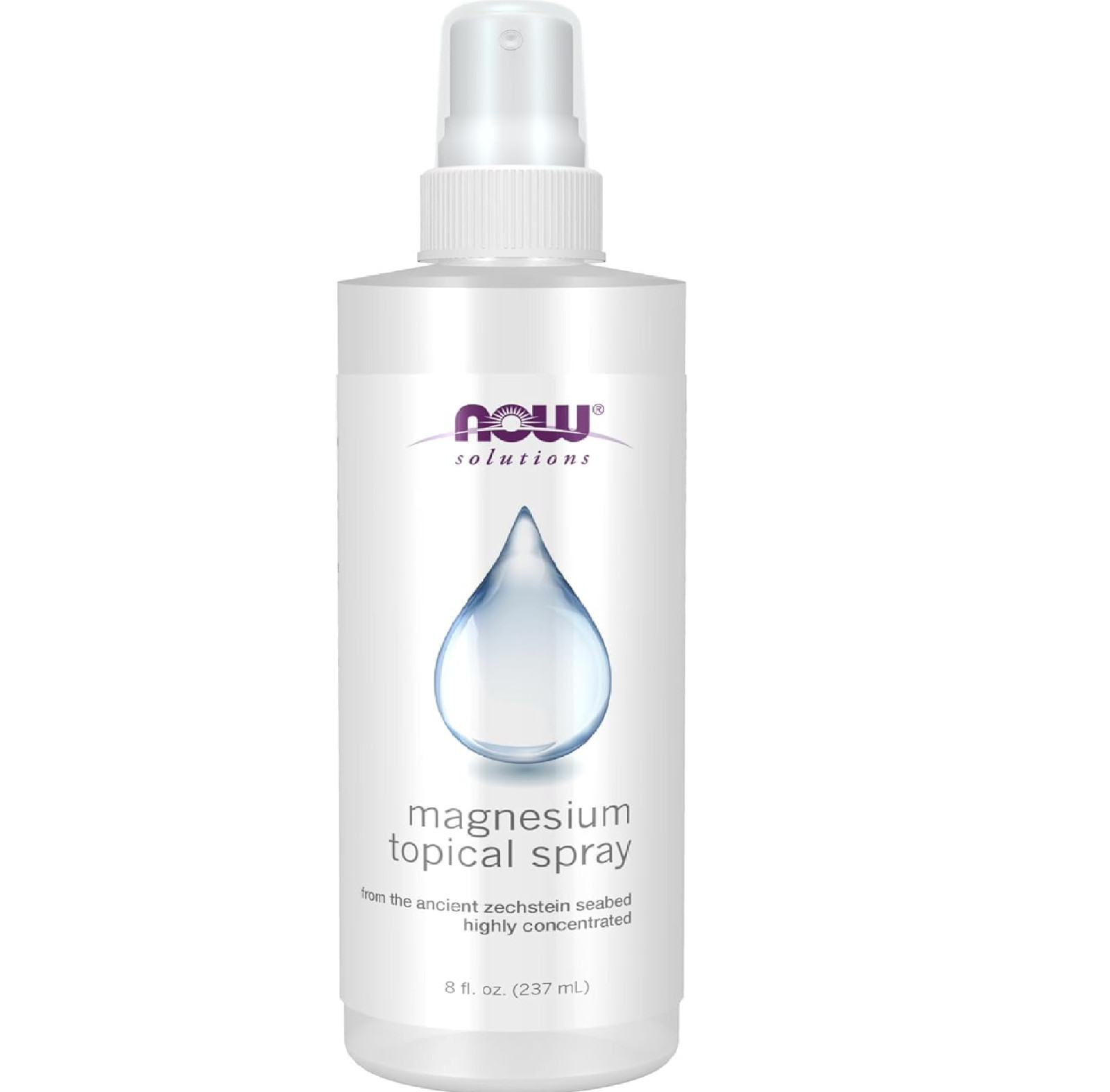 NOW Solutions - Magnesium Topical Spray, 8 fl oz (237 ml) by NOW