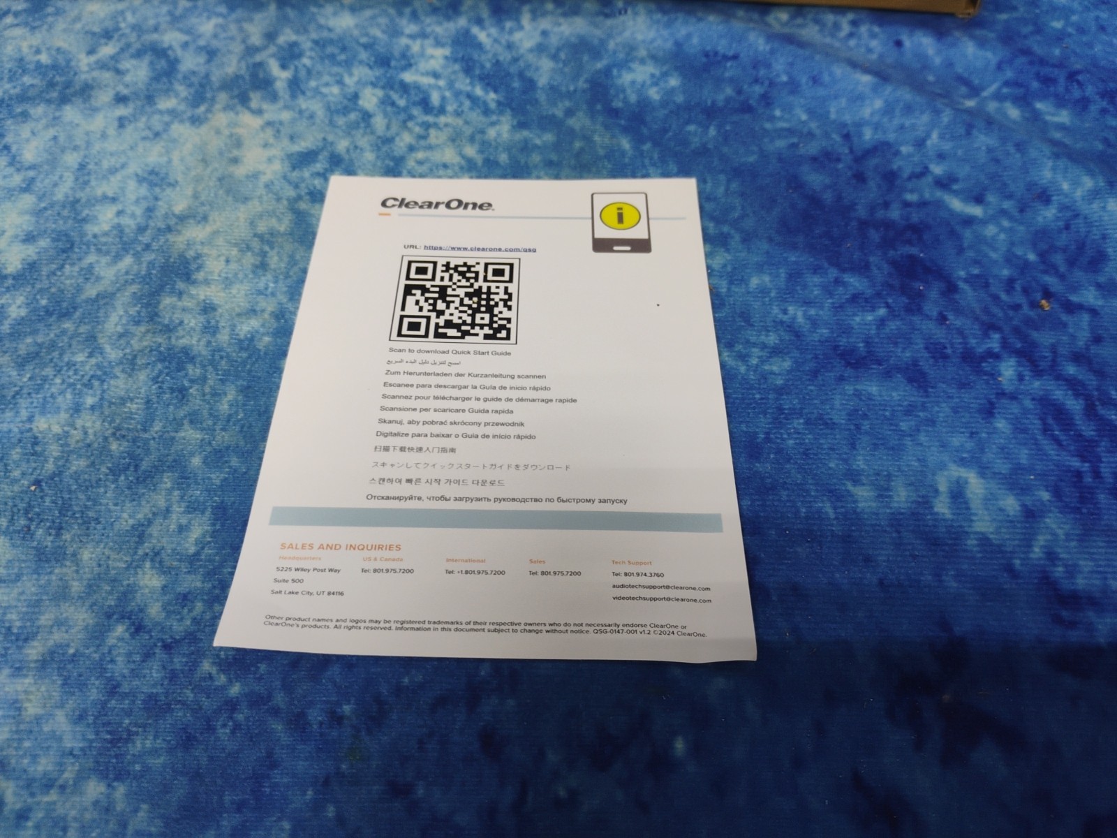 ClearOne Versa 120D, 910-300-120D