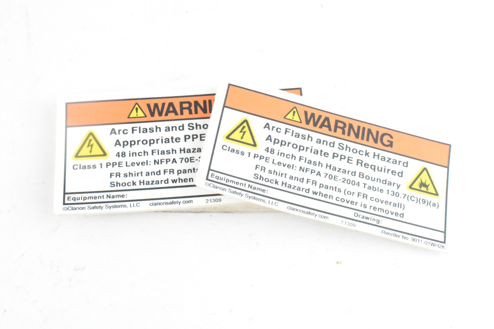 Clarion Safety Systems 21309 Stickers Qty Of 30